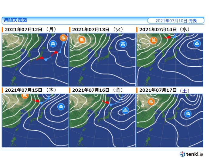 梅雨末期の大雨いつまで 日曜も九州は大雨災害に厳重警戒 本州も滝のような雨の恐れ 気象予報士 吉田 友海 21年07月10日 日本気象協会 Tenki Jp