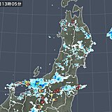 東北　13日(火)にかけてもゲリラ豪雨の恐れ　土砂災害や川の氾濫などに厳重警戒