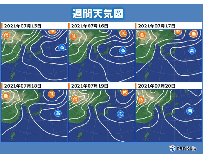 天気の傾向