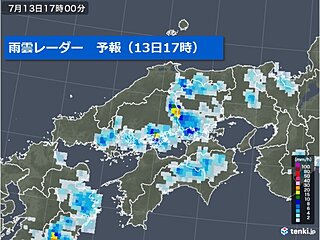 中国地方「梅雨明け」でも週末にかけて不安定な天気に　地盤の緩みと熱中症に注意を