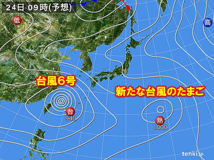 新たな熱帯低気圧が発生へ