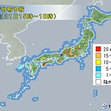 31日も所々で雷雨　関東や東海では「非常に激しい雨」　高温続く北海道35℃予想も