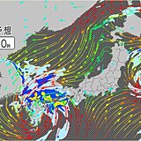 台風9号　今夜九州に上陸へ　あす9日にかけて西日本で暴風雨