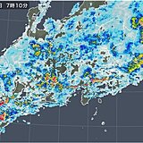 15日(日)　午前を中心に激しい雨　東京都などに土砂災害警戒情報