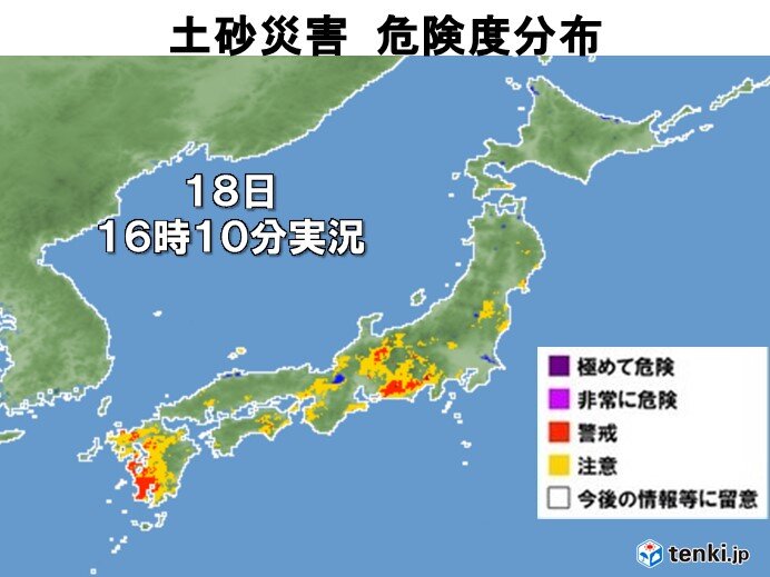 異例の大雨 8月の雨量すでに統計開始以来1位 19日にかけても非常に激しい雨 気象予報士 白石 圭子 21年08月18日 日本気象協会 Tenki Jp