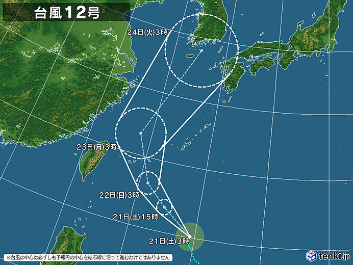 21日土曜 九州 東北は雨雲や雷雲が発達 滝のような雨も 台風12号の影響は 気象予報士 望月 圭子 21年08月21日 日本気象協会 Tenki Jp