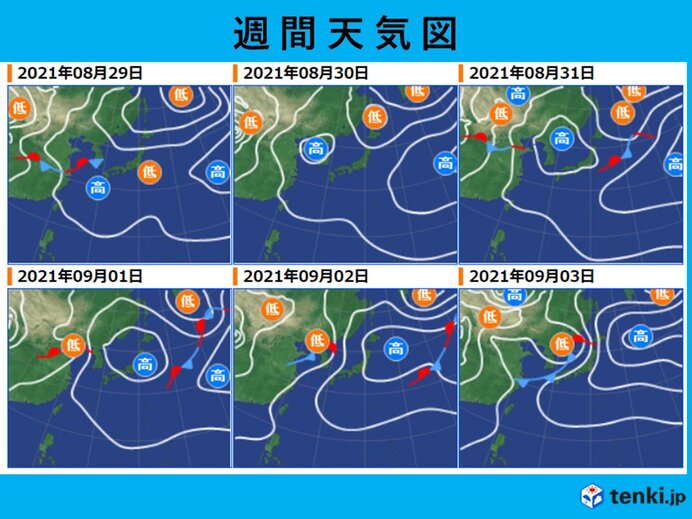 2週間天気 8月中は晴れても不安定な天気 急な雨や雷雨 熱中症警戒も続く 21年8月27日 Biglobeニュース