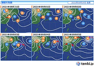 31日(火)頃まで猛烈な暑さ　9月に入ると残暑は落ち着く?　2週間天気