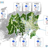 関東甲信　あす4日(土)も断続的に雨　内陸中心に雨脚強まる　来週は晴れ間も