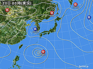 20日も猛暑続く 台風10号は沖縄付近へ