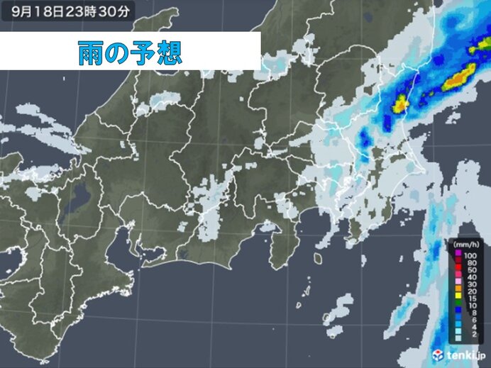 局地的に非常に激しい雨