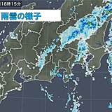 関東　あす明け方まで激しい雨　東京都心は2日間で半月分の雨量観測