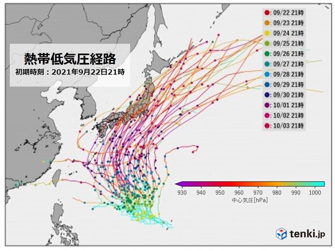 新たな「台風のたまご」発生か　最新の進路予測に変化　日本列島に近づくおそれも