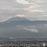 富士山で「初冠雪」改めて発表　全国で今シーズン初