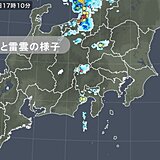 関東　今夜2日(土)～あす3日(日)明け方　局地的に雷雨や激しい雨　突風も