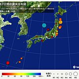 「ここ1週間の地震回数」　6日未明に青森県で最大震度5強　1週間程度注意