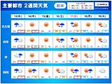 東海地方　週末から一気に秋らしく　衣替えの準備はお早めに
