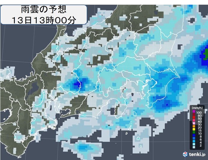 関東　冷たい雨の一日　東京都心の最高気温は20℃に届かず　11月上旬並みの肌寒さ