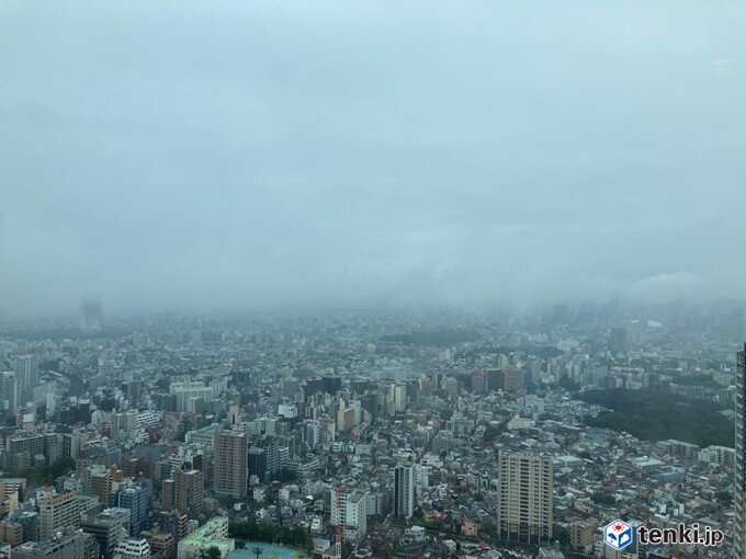 関東地方は午後も冷たい雨　本降りの時間も