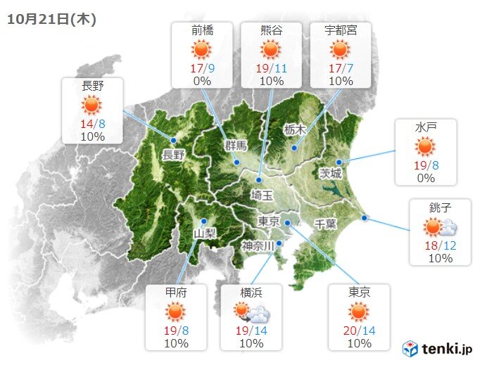 日差しはたっぷり　洗濯には最適