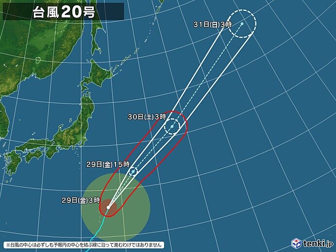 台風号 小笠原諸島に接近中 父島でわずか半日で平年10月ひと月分の雨量超 気象予報士 日直主任 21年10月29日 日本気象協会 Tenki Jp