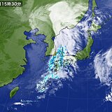 雨雲接近中　東北　あす9日　大雨・高波に十分注意　落雷や突風の恐れも