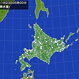 北海道　24時間降水量100ミリ超　釧路市で11月1位を更新　土砂災害などに注意