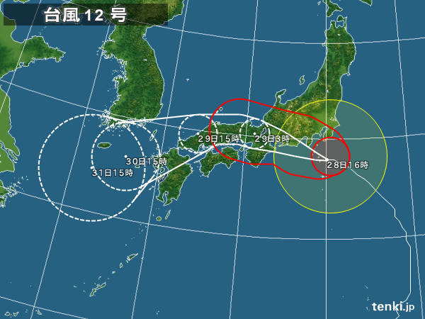 関東も一部が暴風域に　交通機関に影響も