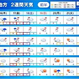 東北2週間天気　今週末は今季最強寒波　大雪・極寒に注意