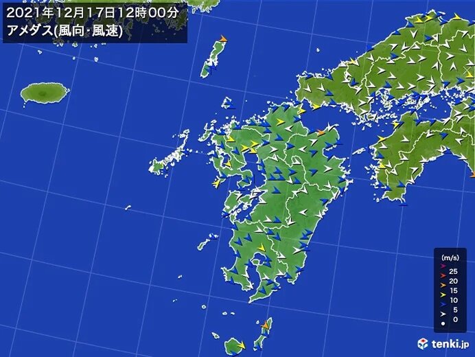 雪を伴った暴風に警戒