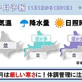 北海道の1か月予報　年始にかけて荒れた天気に!?上空の寒気はいつ抜ける?