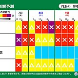 道路影響予測　関東は大雪の影響続く　北陸から北海道の日本海側も要注意