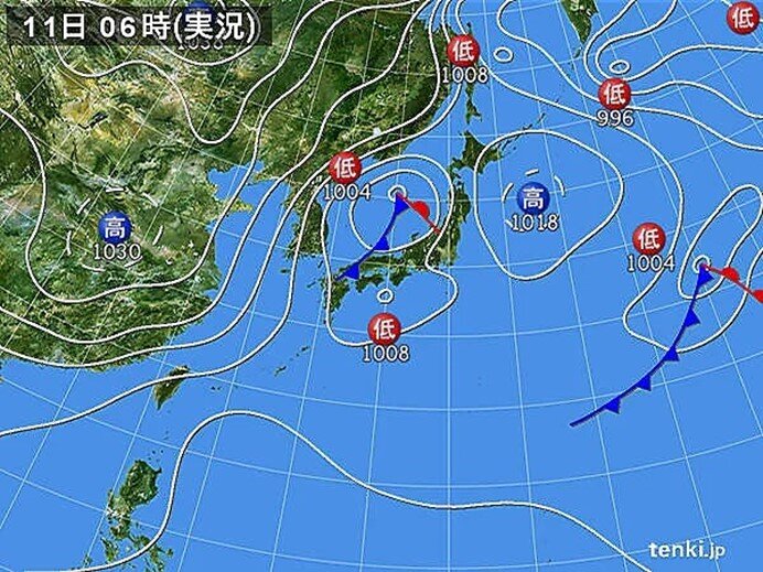 北海道～北陸を中心に暴風雪・大雪の恐れ　太平洋側でも雪強まる
