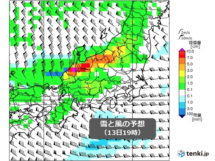 北陸　12日から暴風雪や大雪に警戒　13日は里雪型の大雪のおそれも