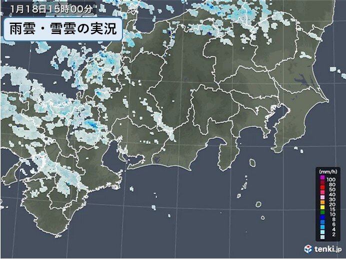 岐阜県では大雪の所も　名古屋市でもうっすら雪が積もる