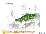 中国地方　今日(27日)は日差しのもとで寒さやわらぐ　土曜日から寒さ戻る