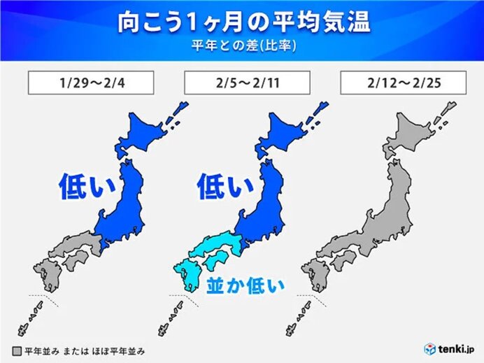 厳しい寒さいつまで?
