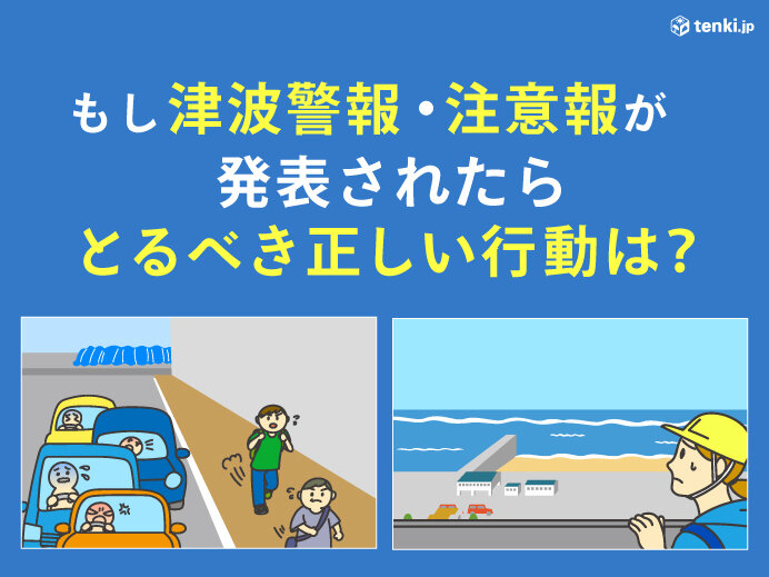 トンガ噴火に伴う潮位変化　もし津波警報・注意報が発表されたら?　正しい知識を解説