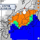 関東　木曜～金曜　平野部でも降雪量10センチの可能性　東京23区も積雪の恐れ