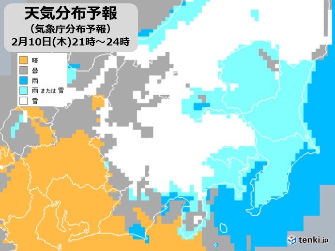 山梨県と長野県 こんや遅くにかけて大雪や路面の凍結に注意 警戒を 気象予報士 日直主任 22年02月10日 日本気象協会 Tenki Jp