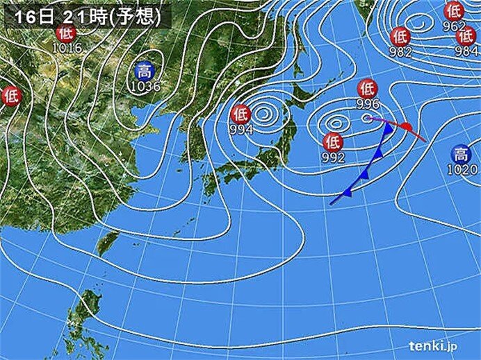 日本海側は雪か雨　落雷や突風にも注意