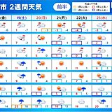 厳しい寒さ　もう少し続く　2月の終わりから一気に春めく　2週間天気