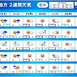 東海地方　あす19日は冷たい雨や雪　2週間天気　寒さはいつまで?