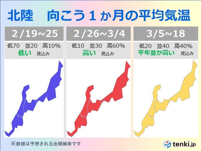26日頃からは季節の歩みは順調に進む見込み