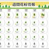 週間花粉情報　九州は次第に「多く」飛ぶ予想　東京都内もすでに飛散開始　油断せず