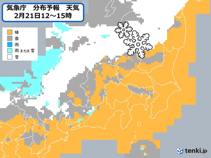 関東北部・長野県　大雪や路面凍結のおそれ　まだ24時間予想降雪量50センチの所も