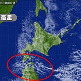 北海道や東北　少し珍しい「縦じま模様の雲」　原因は?