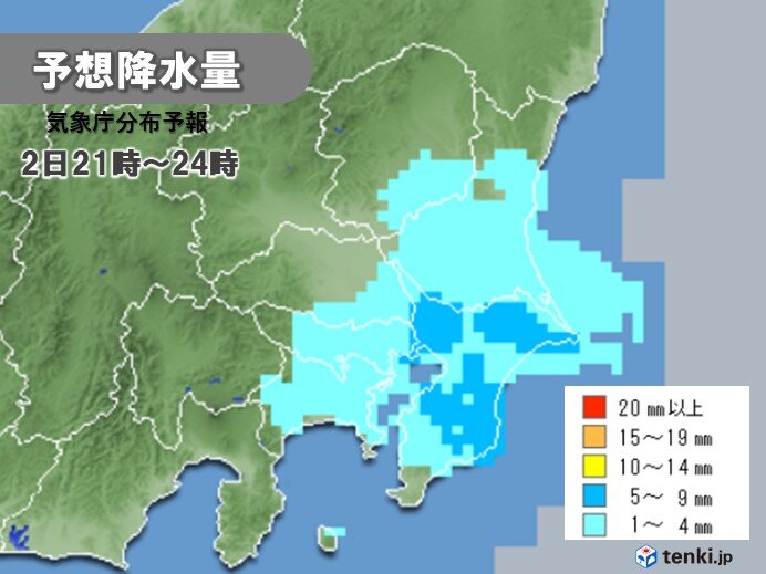 関東の天気　日差し暖かでも天気下り坂　夜遅くは所々で雨や雷雨