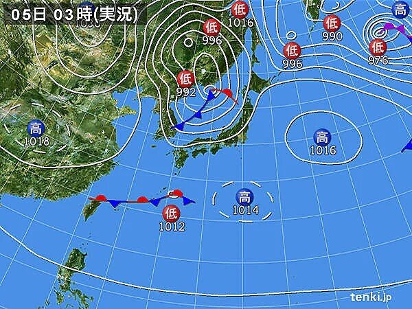 北陸以北は荒天　はじめ雨でも次第に雪へ　西日本は黄砂に注意