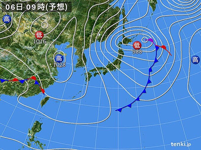 あすは冬の嵐